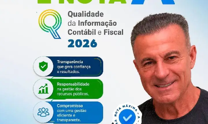 Marcelândia conquista Nota A em qualidade da informação contábil e fiscal