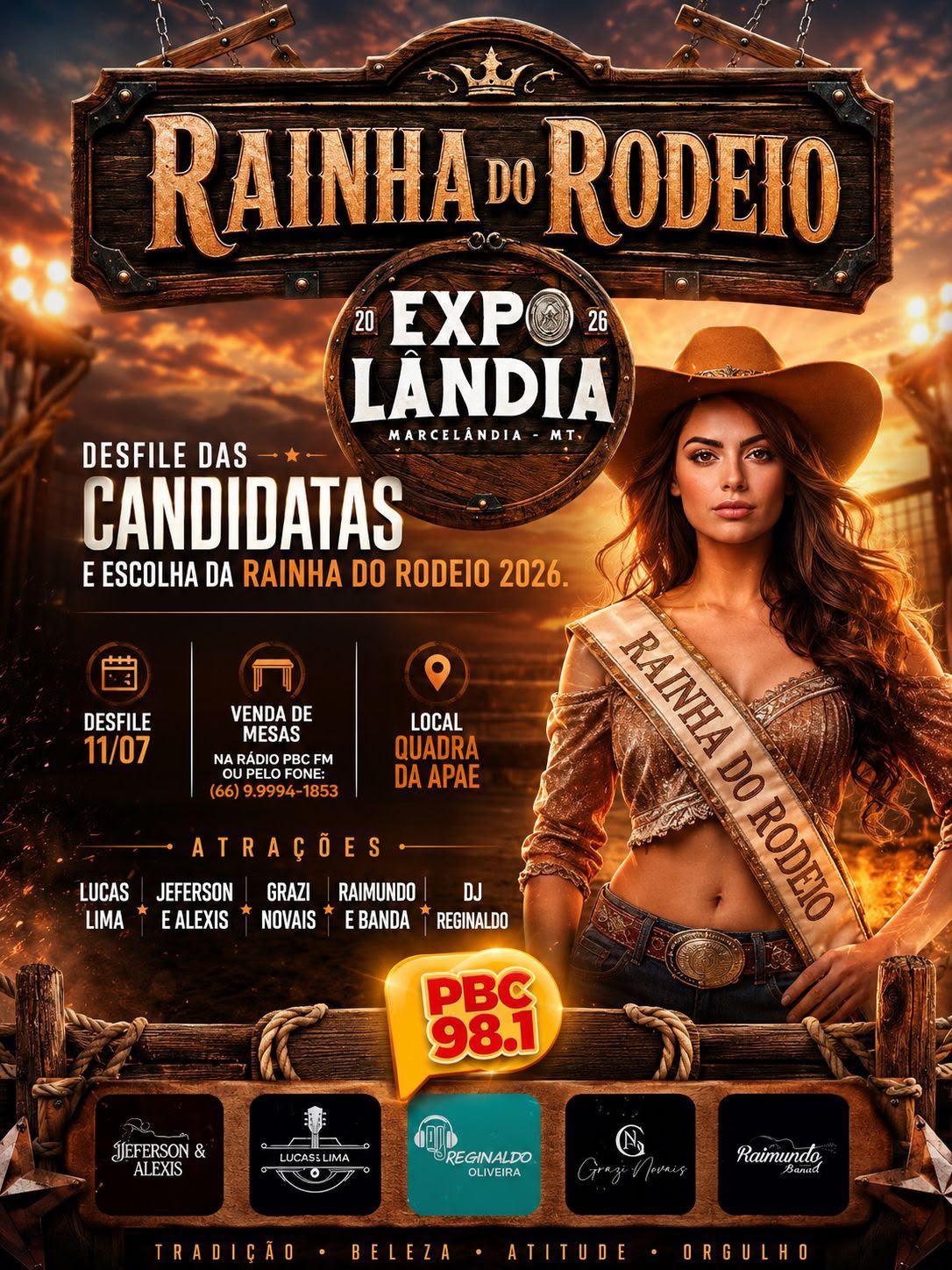 ESCOLHA DA RAINHA DA EXPOLÂNDIA